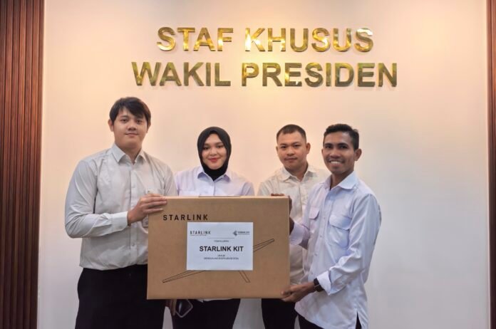 Starlink Kit dari Wapres Gibran